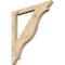Ekena Millwork Funston Slat Rough Sawn Bracket, Douglas Fir, 4"W x 44"D x 48"H BKT04X44X48FST06RDF - alternate 1